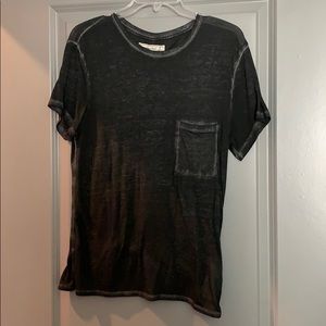 Abercrombie Black Burnout T-Shirt